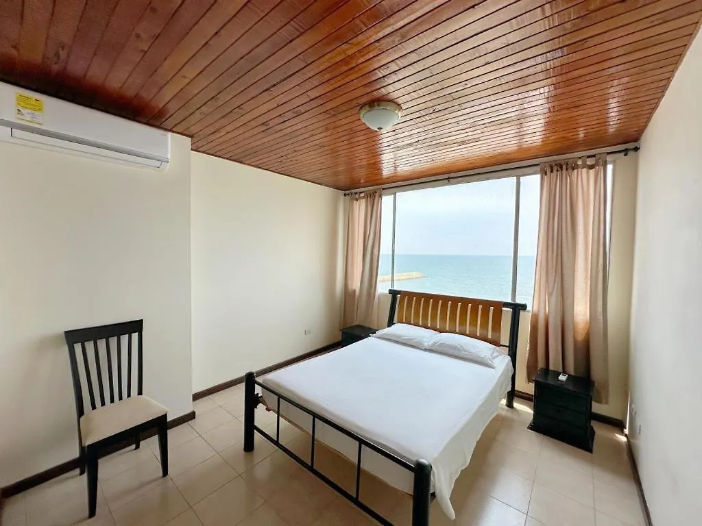 Beachfront Bocagrande Sea View Apt 2 Bedrooms Cartagena 0*,